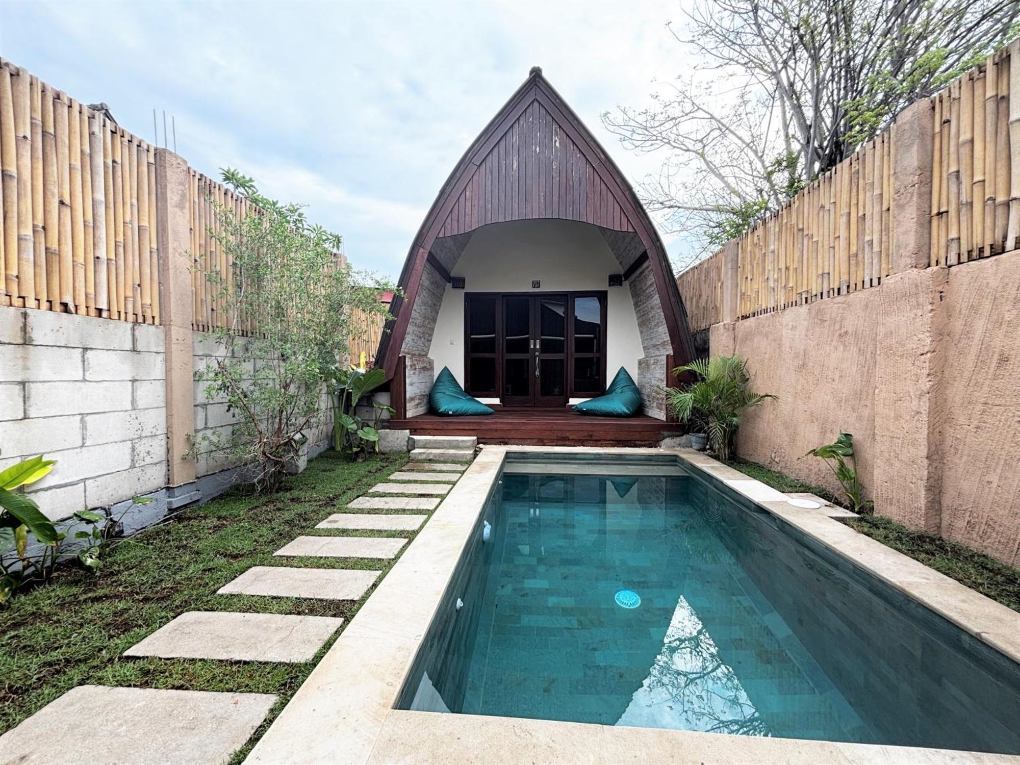 D'Gilian Bungalow Gili Trawangan Exterior foto